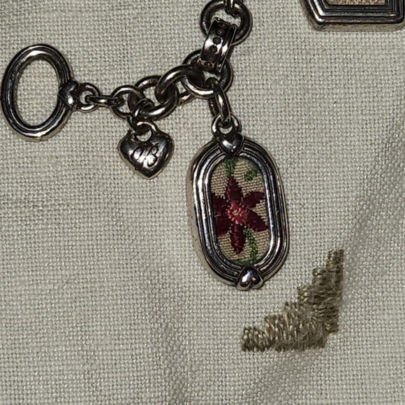 Brighton Framed Needlepoint Charm Bracelet - Picture 6 of 16